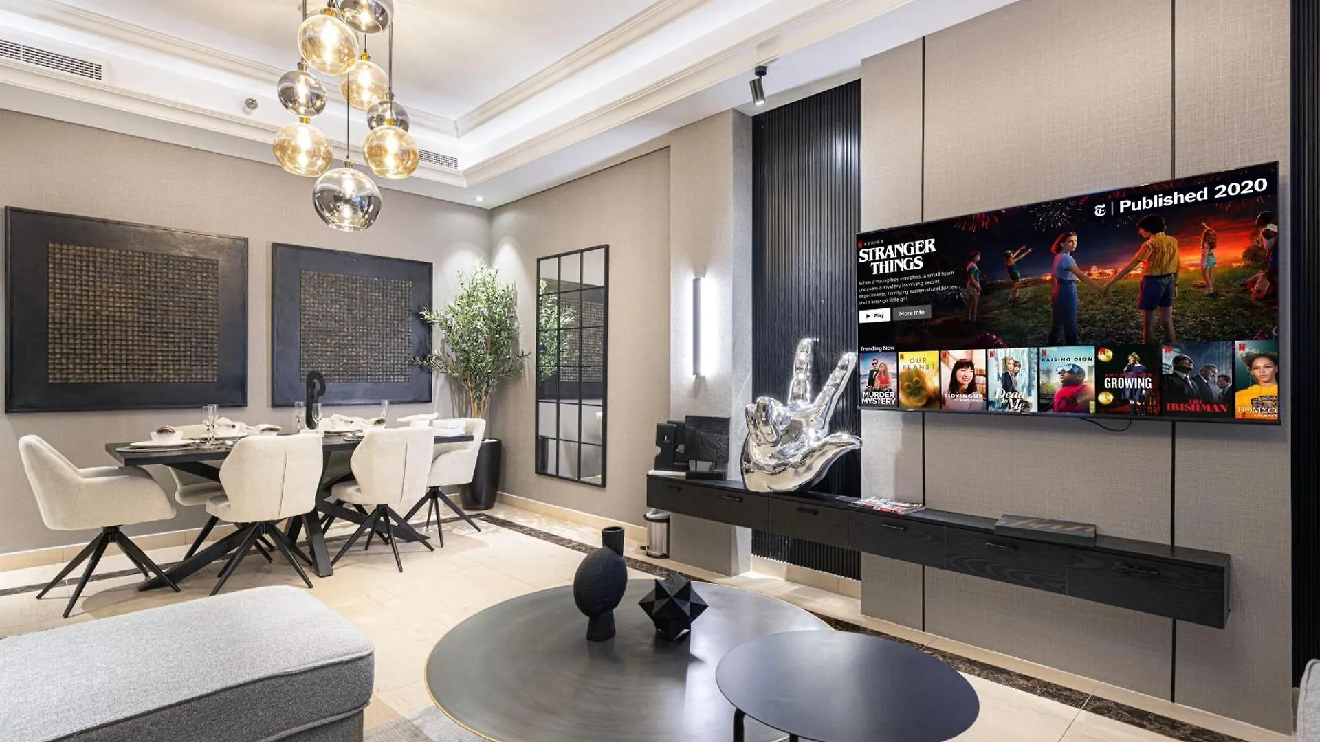 3Br Luxury Escape At Mon Reve I Access To Pool And Gym Apartment Dubai
