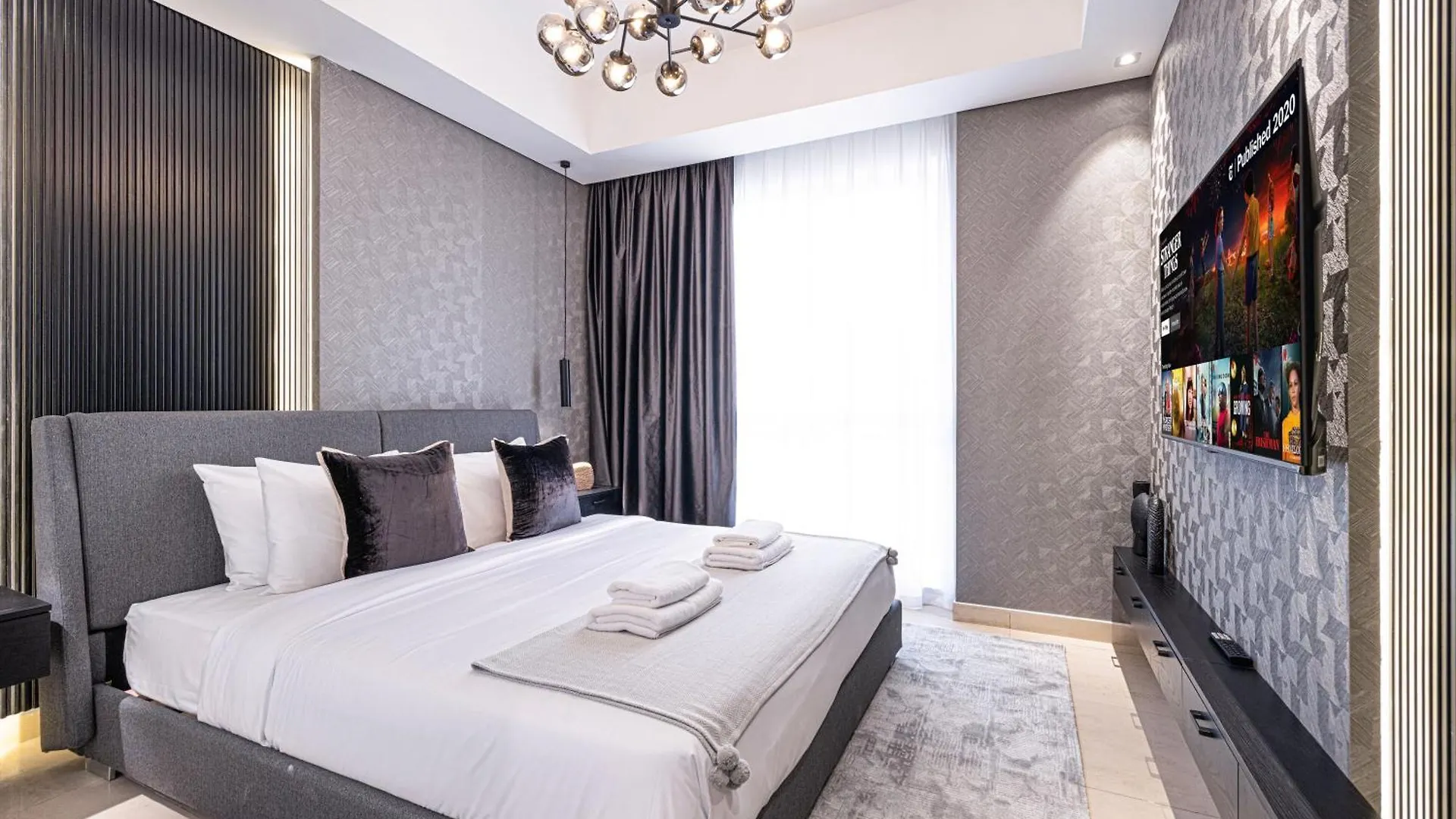3Br Luxury Escape At Mon Reve I Access To Pool And Gym Apartment Dubai 0*,  United Arab Emirates